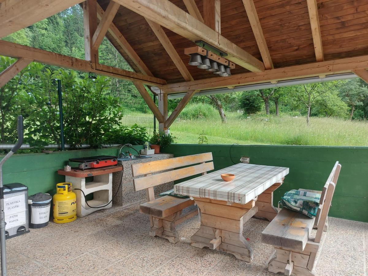 Soča Apartmaji Katrc מראה חיצוני תמונה