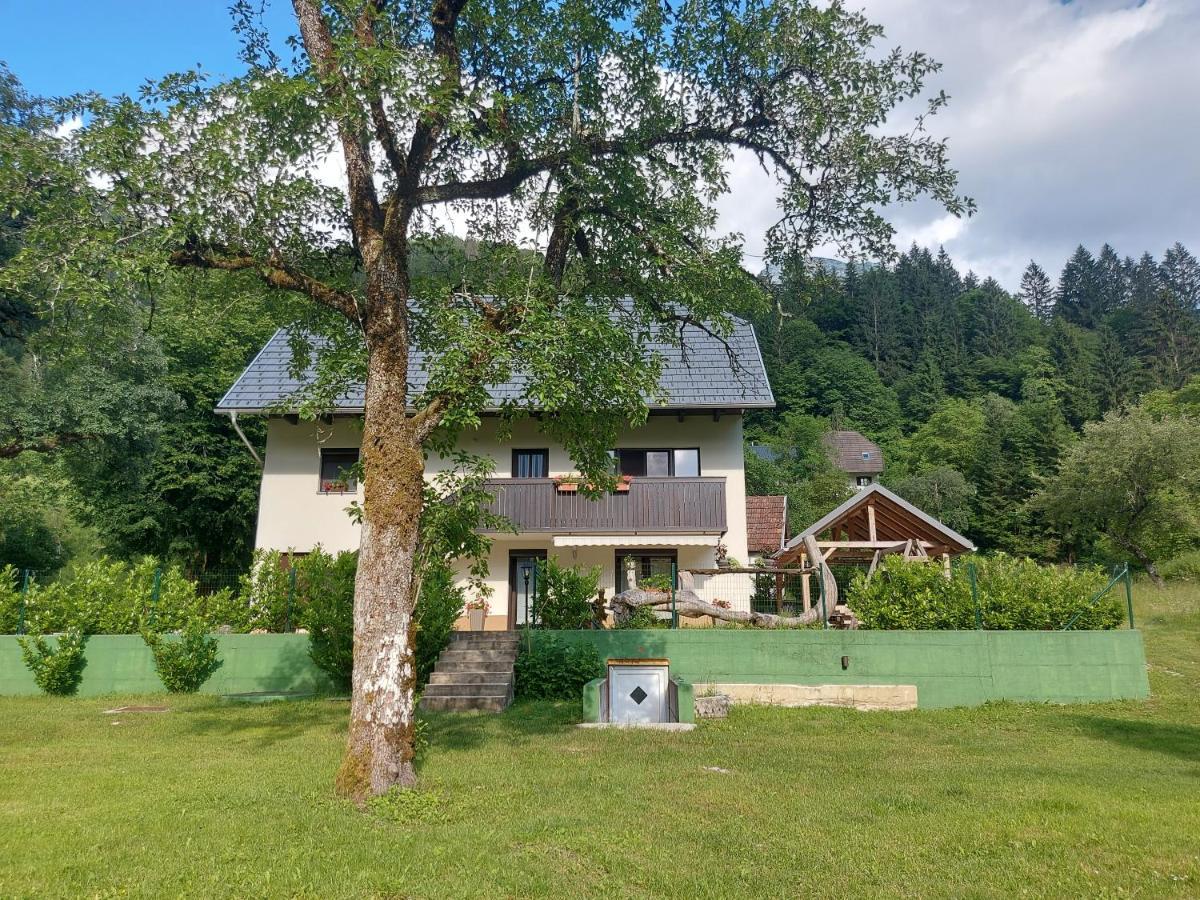 Soča Apartmaji Katrc מראה חיצוני תמונה